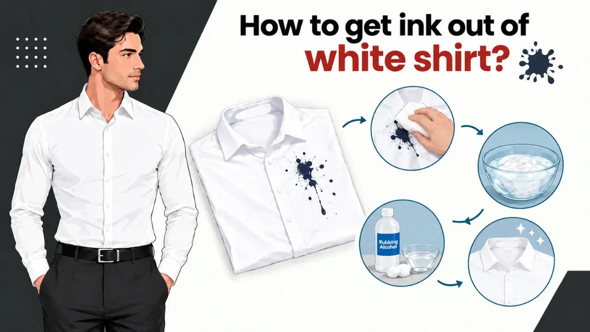 How to Get Ink Out of White Shirt?