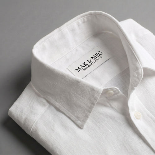 Linen White Shirt