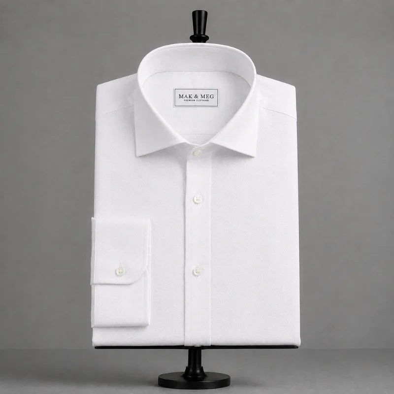 Pinpoint Oxford White Shirt