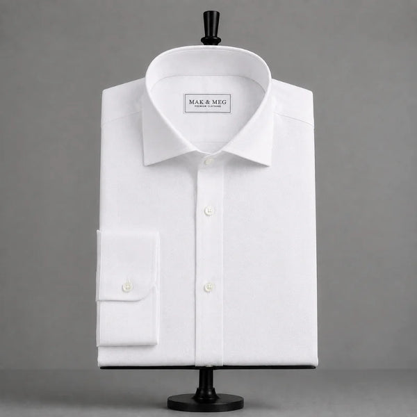 Pinpoint Oxford White Shirt