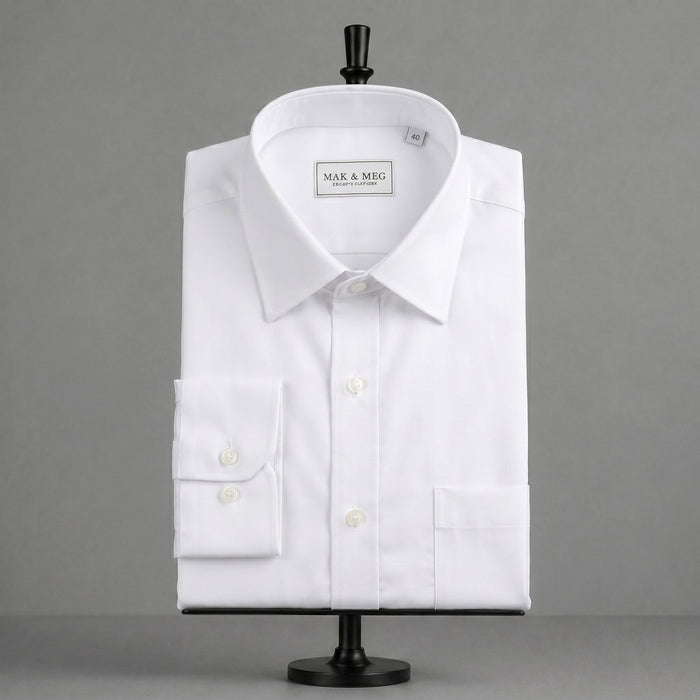 Poplin White Shirt