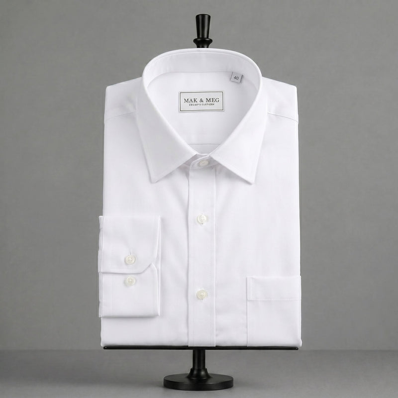 Poplin White Shirt