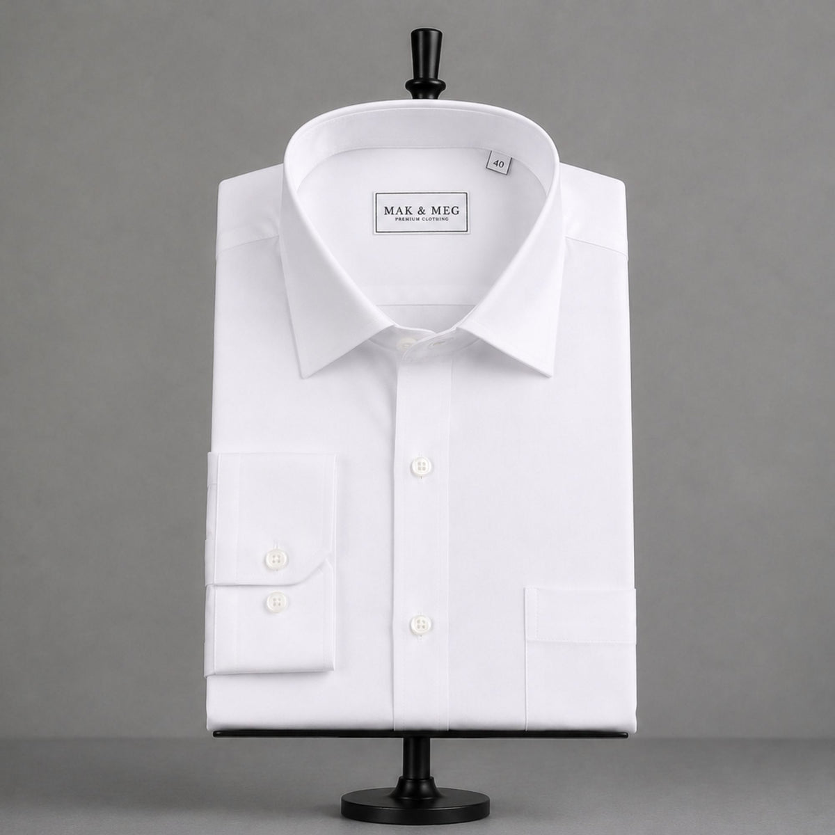 Twill White Shirt