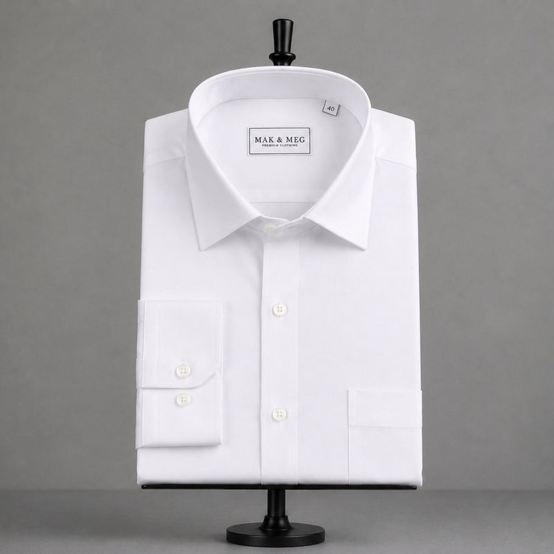 Twill White Shirt