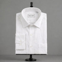 Pure Linen White Shirt