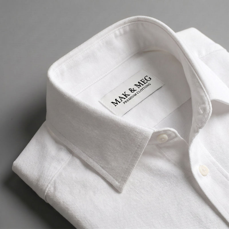 Royal Oxford White Shirt